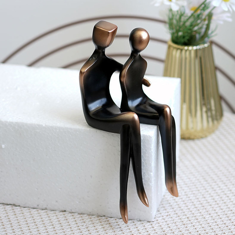 Couple Hugging Sculpture, Home - Resin Art Anniversary Gift incelemesi ve fiyatı