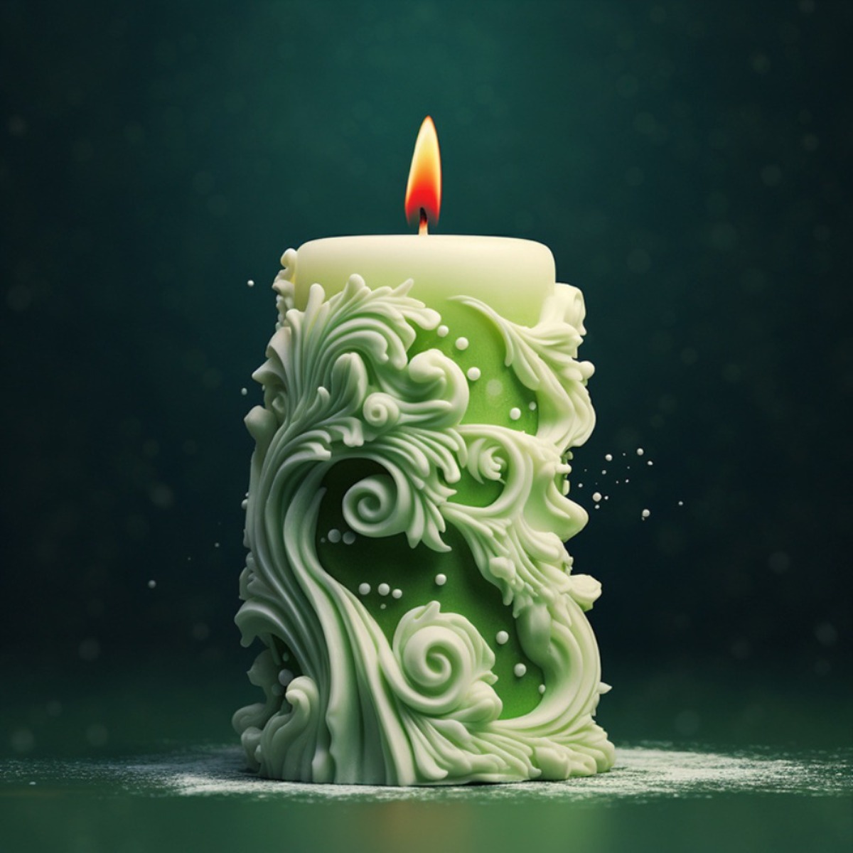 geometry Carved Cylindrical Si - Resin Art Ocean incelemesi ve fiyatı