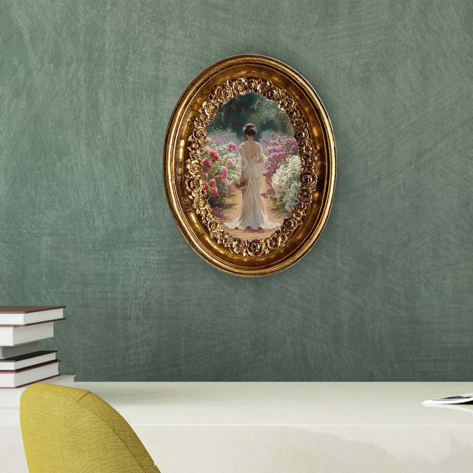 Vintage Oval Photo Frame 5.8x7 - Resin Art Gallery incelemesi ve fiyatı