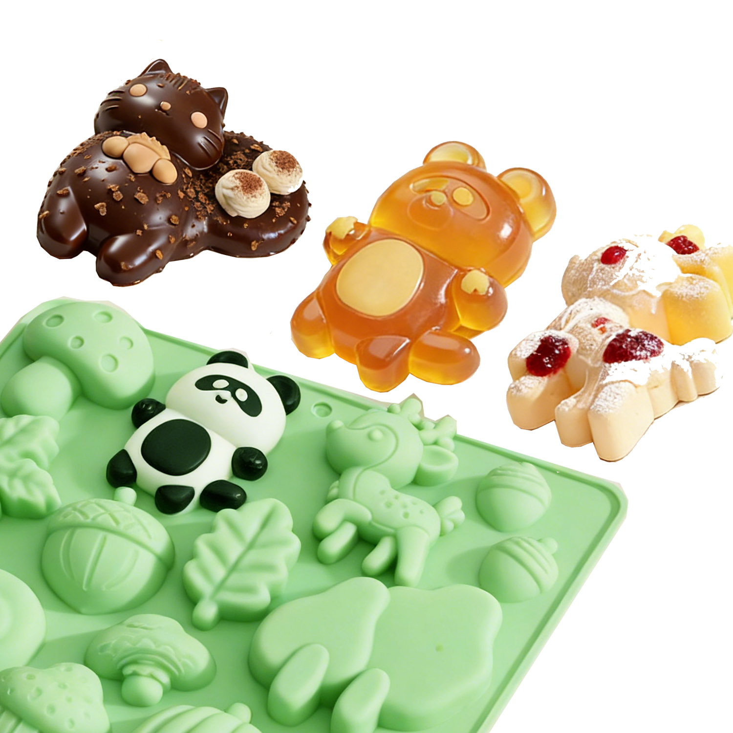 1 Silicone Cake Mold in the Sh - Resin Art Kit With Molds incelemesi ve fiyatı