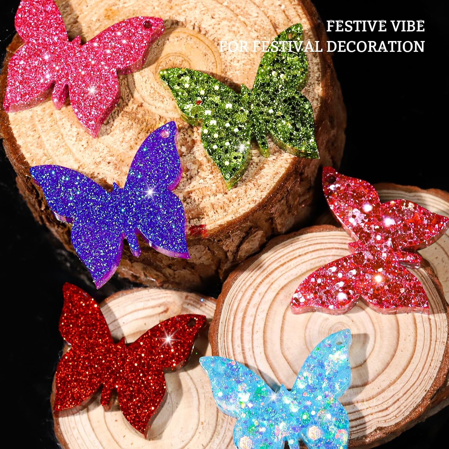 48 Color Chunky & Fine Glitter - Resin Art Images incelemesi ve fiyatı