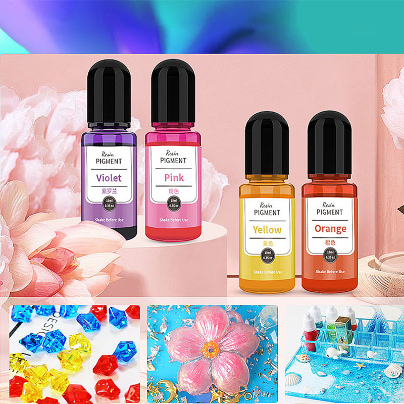 24/30 Colors Set 10ml Epoxy Re - Resin Pigment Alcohol Ink incelemesi ve fiyatı