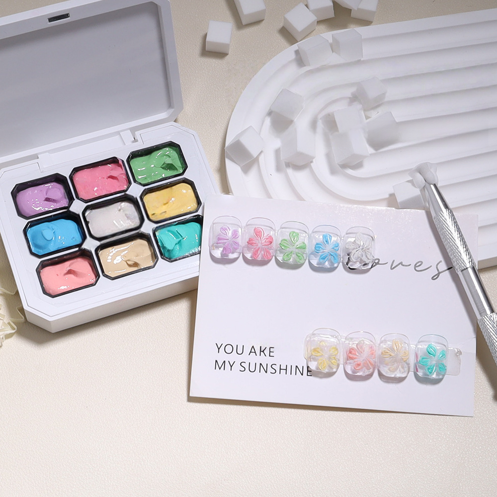 1pc 4/9Colors Patting Gel Grad - Resin Art Gel incelemesi ve fiyatı