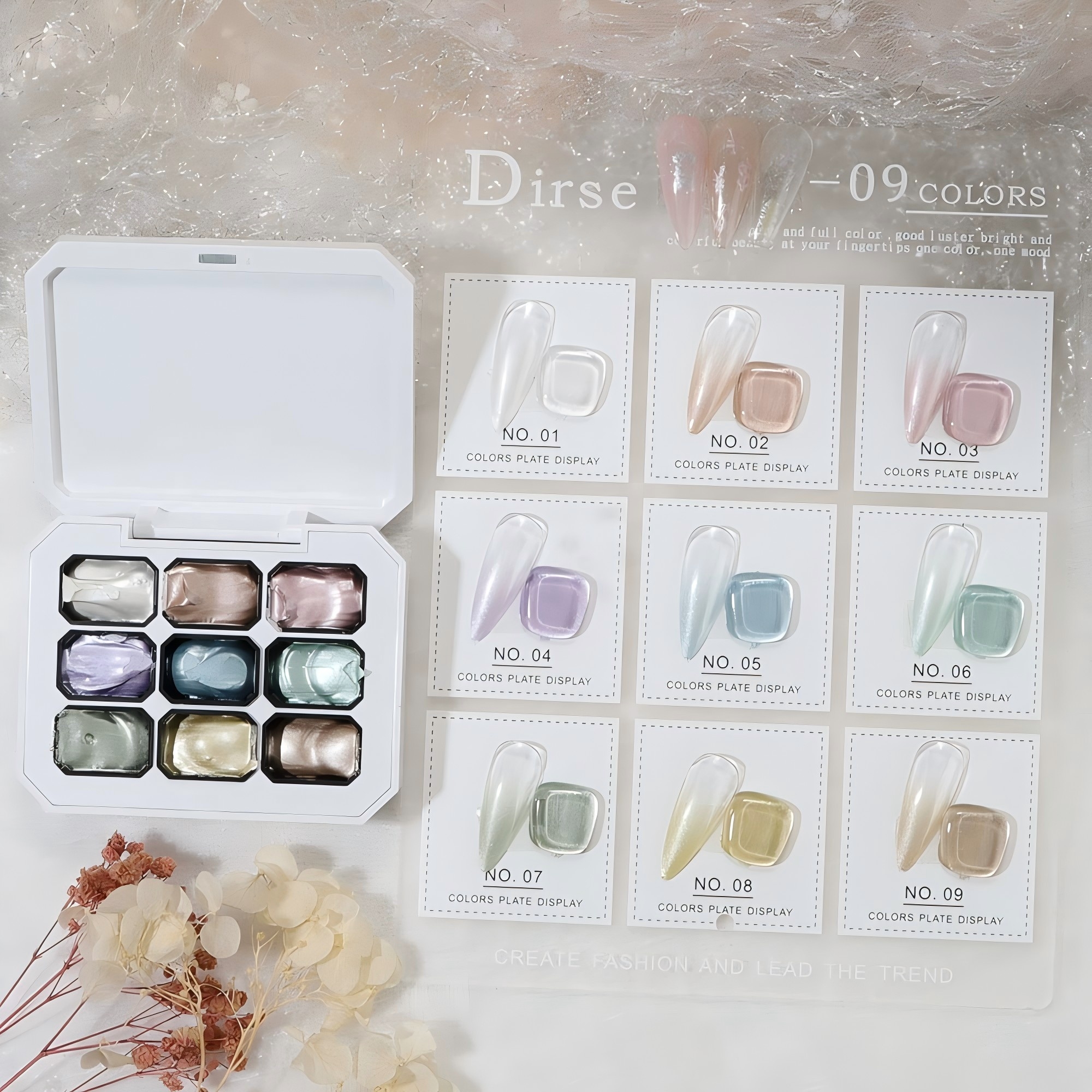 1pc 4/9Colors Patting Gel Grad - Resin Art Gel incelemesi ve fiyatı