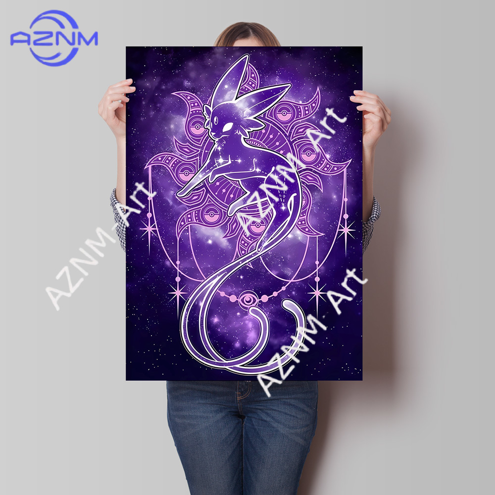Print on Canvas Pokemon Eeveel - Resin Art On Canvas incelemesi ve fiyatı