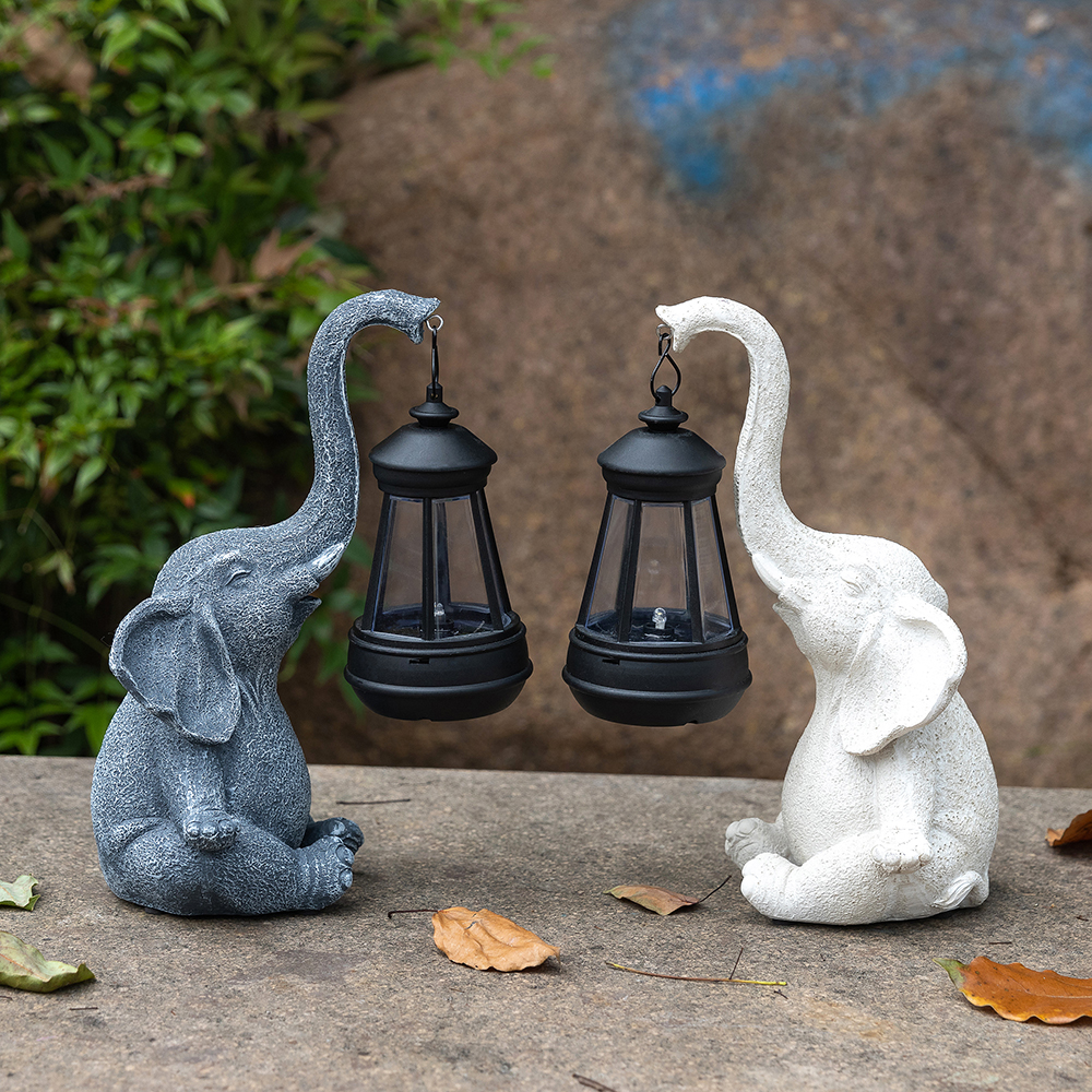 Cute Elephant Resin Statue Wit - Resin Art Light incelemesi ve fiyatı