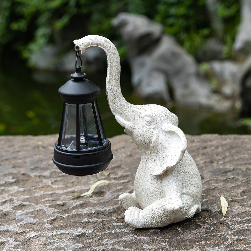 Cute Elephant Resin Statue Wit - Resin Art Light incelemesi ve fiyatı