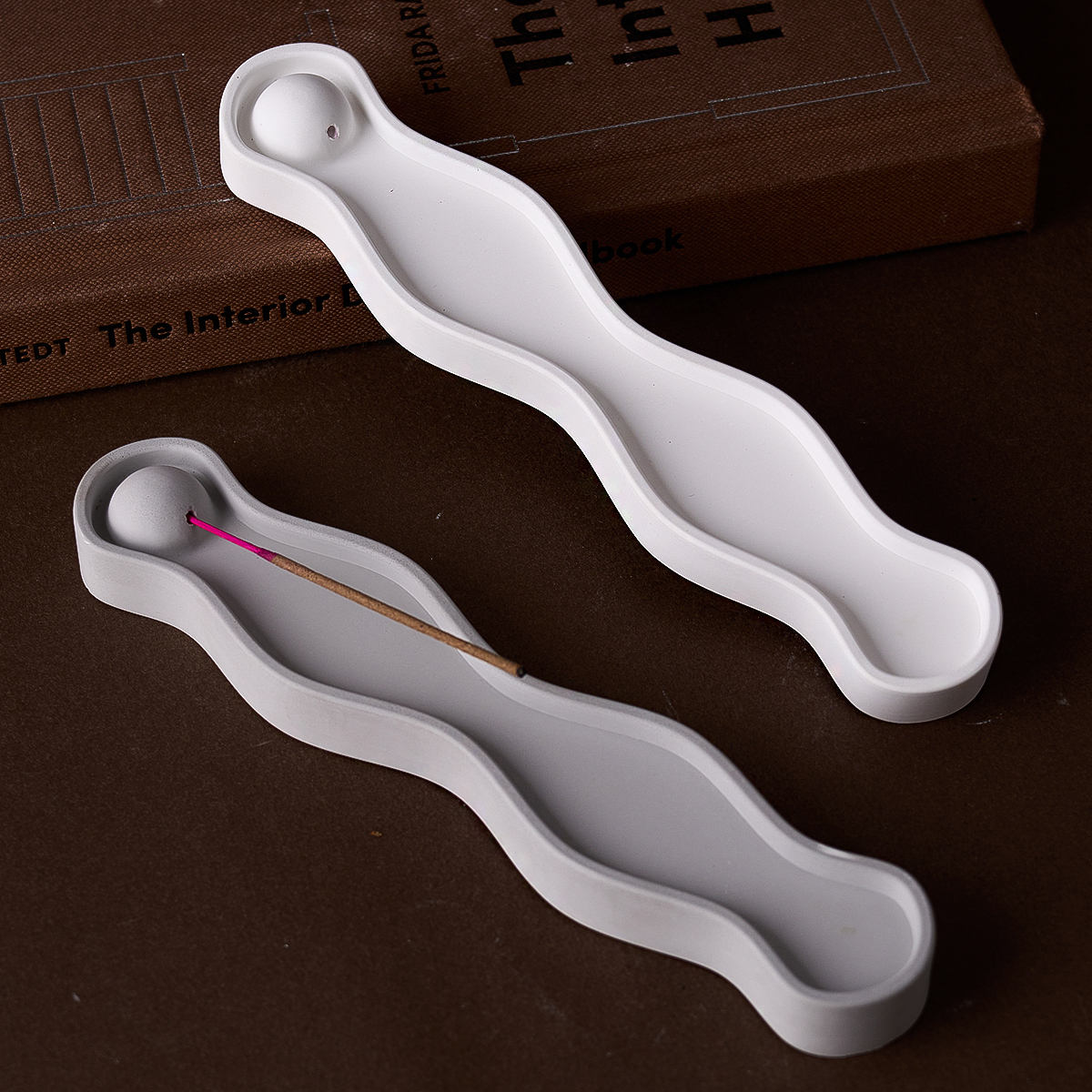 Wave Long Incense Insert Tray  - Resin Art Ocean incelemesi ve fiyatı