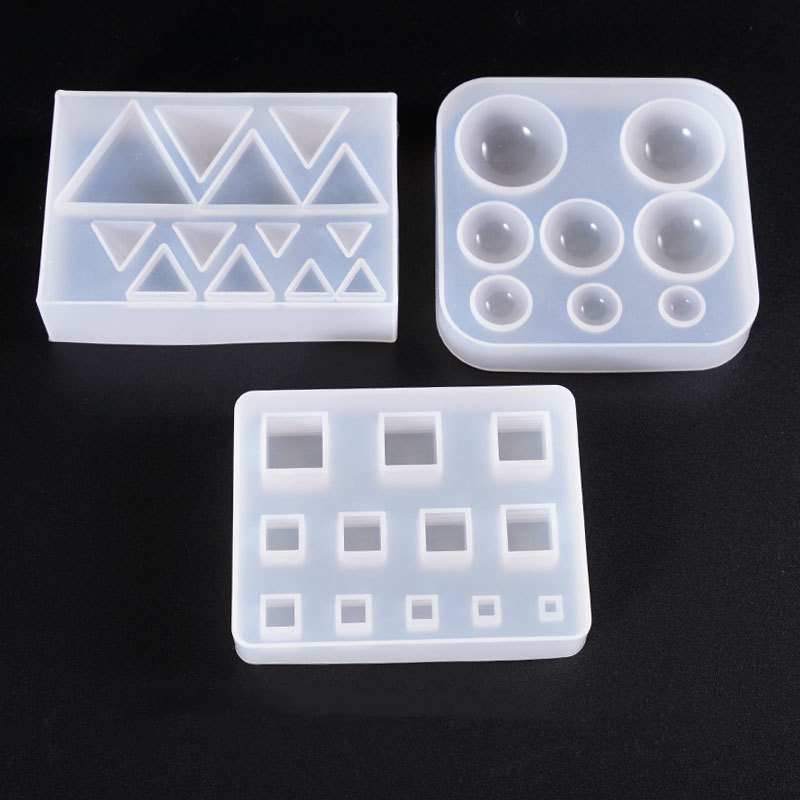 Cute beads Cube triangle Silic - Resin Art Cube incelemesi ve fiyatı