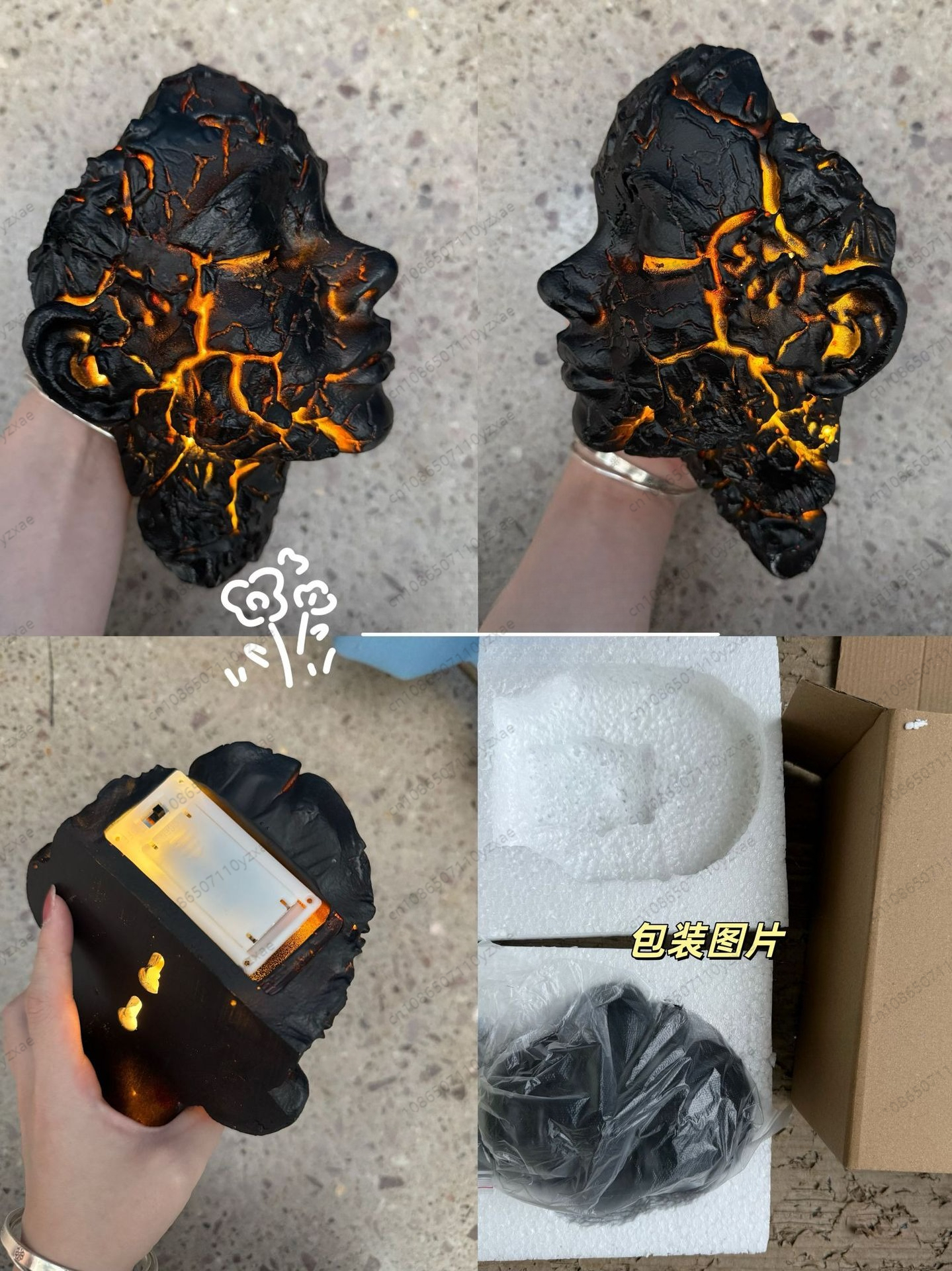 ‘Broken Soul’ Resin Art - Frag - Resin Art Gallery incelemesi ve fiyatı
