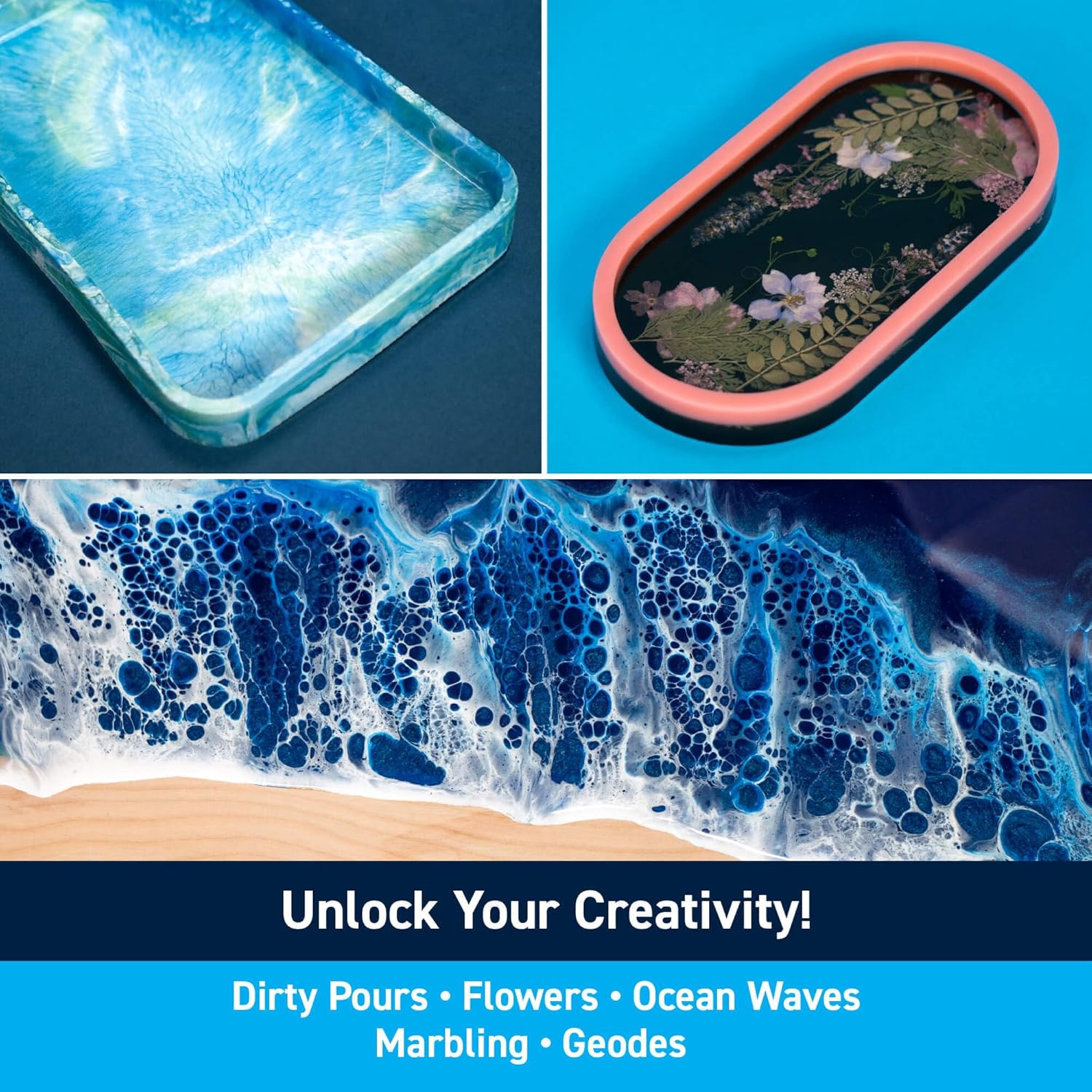 Epoxy Resin Kit 32 Oz Quart wi - Resin Art Images incelemesi ve fiyatı