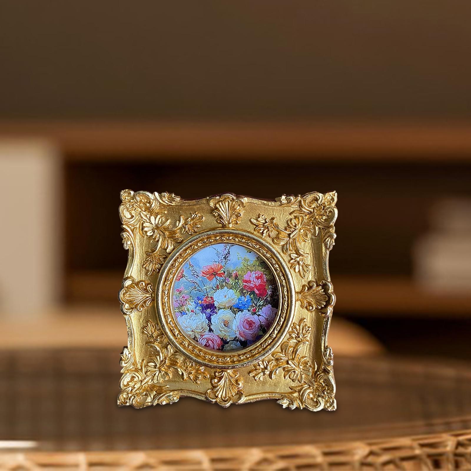 Decorative Golden Baroque Phot - Resin Art Gallery incelemesi ve fiyatı