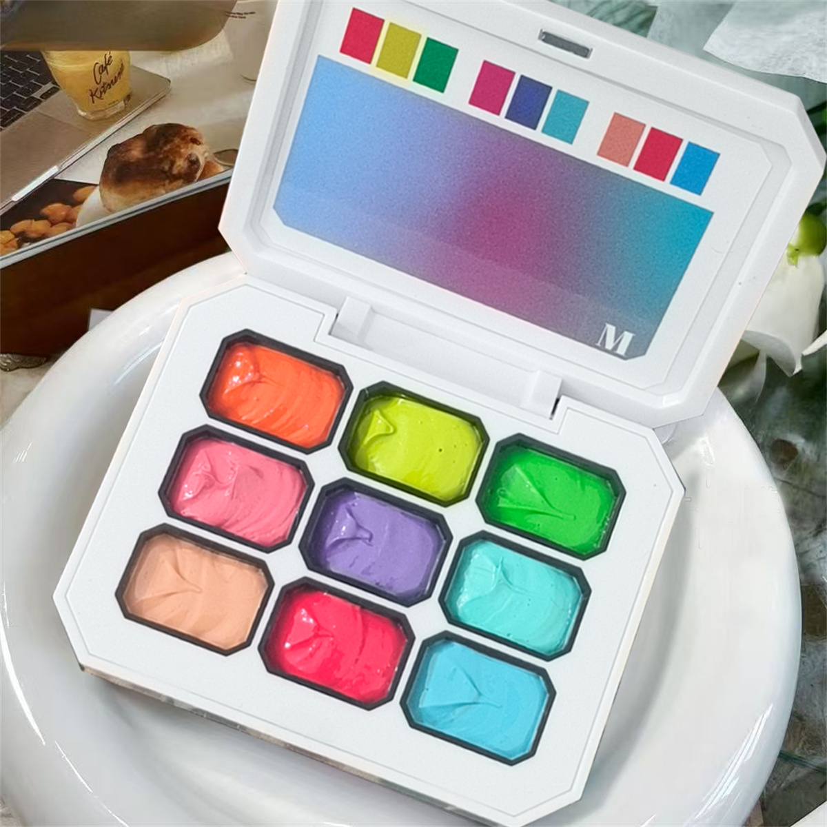 1pc 9-color solid nail polish  - Resin Art Gel incelemesi ve fiyatı