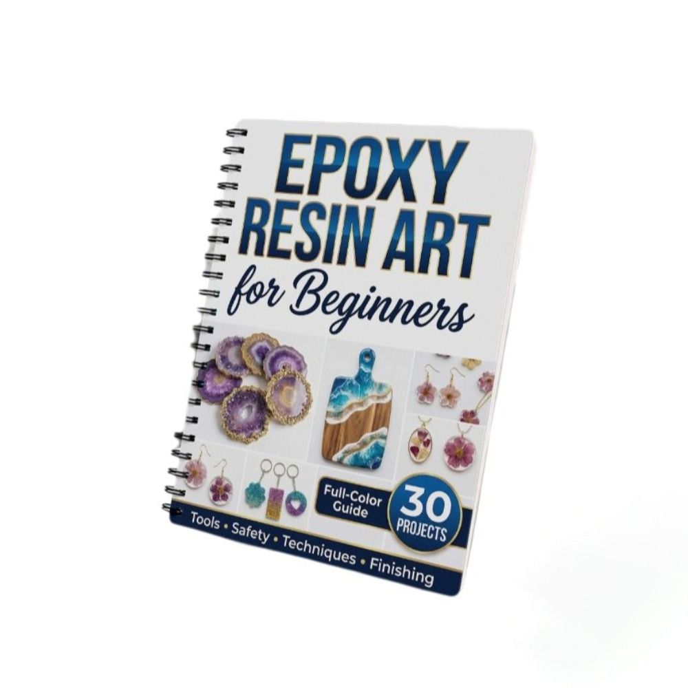 Step-by-Step Epoxy Resin Art H - Resin Art Guide Book incelemesi ve fiyatı