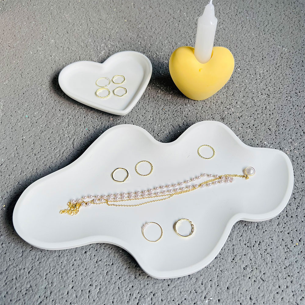 Cloud Storage Tray Concrete Mo - Resin Art Ocean incelemesi ve fiyatı