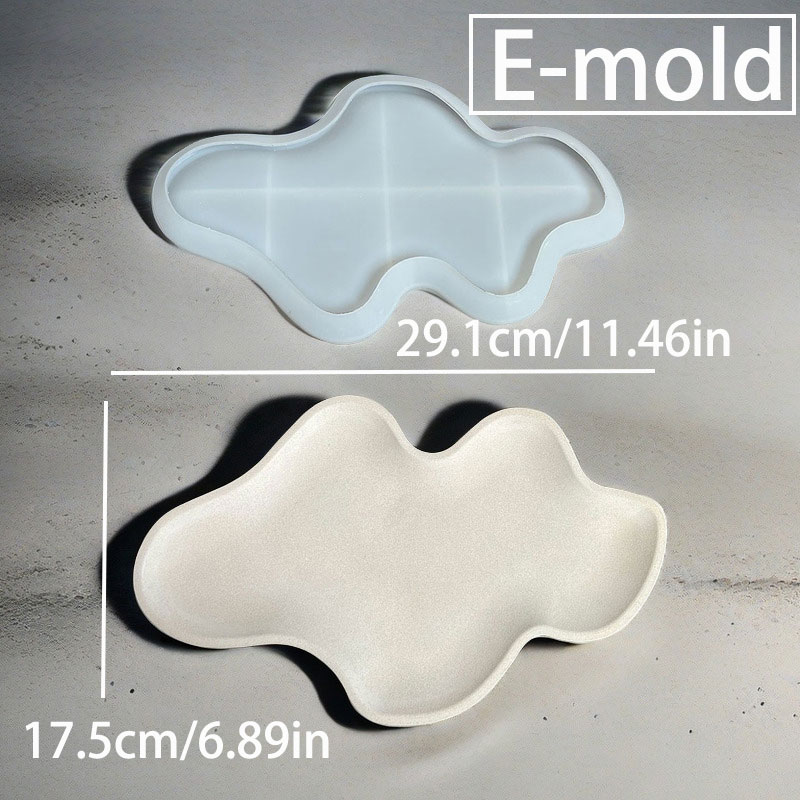 Cloud Storage Tray Concrete Mo - Resin Art Ocean incelemesi ve fiyatı