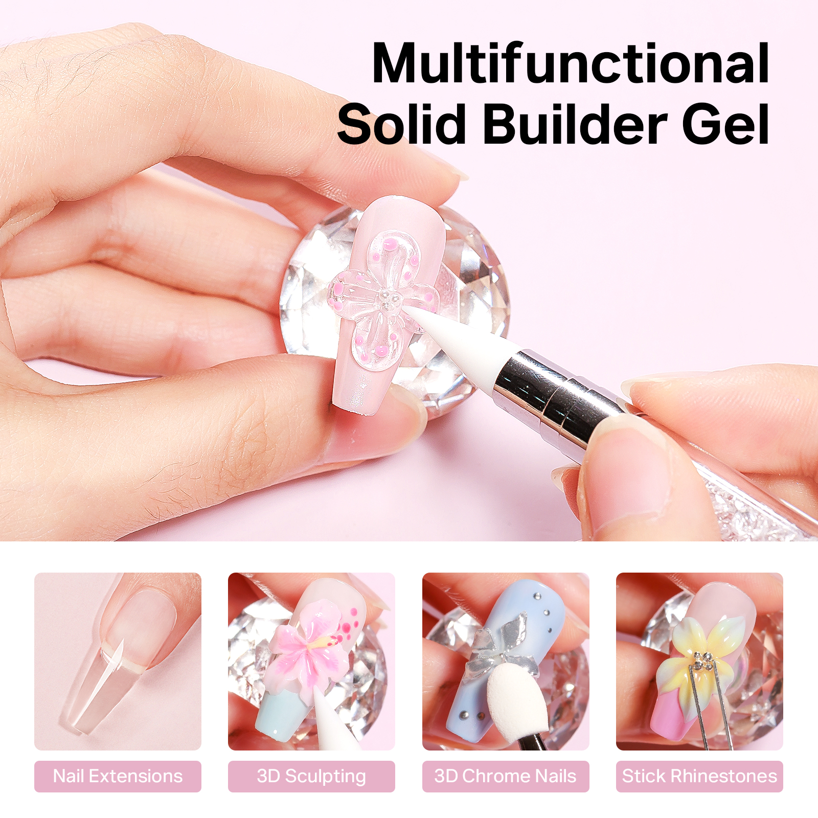 MIZHSE Builder Nail Gel White  - Resin Art Gel incelemesi ve fiyatı