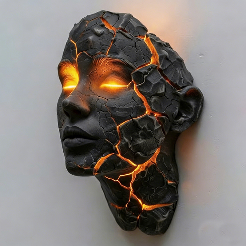 2026 New Resin Cracked Soul Wa - Resin Art Light incelemesi ve fiyatı
