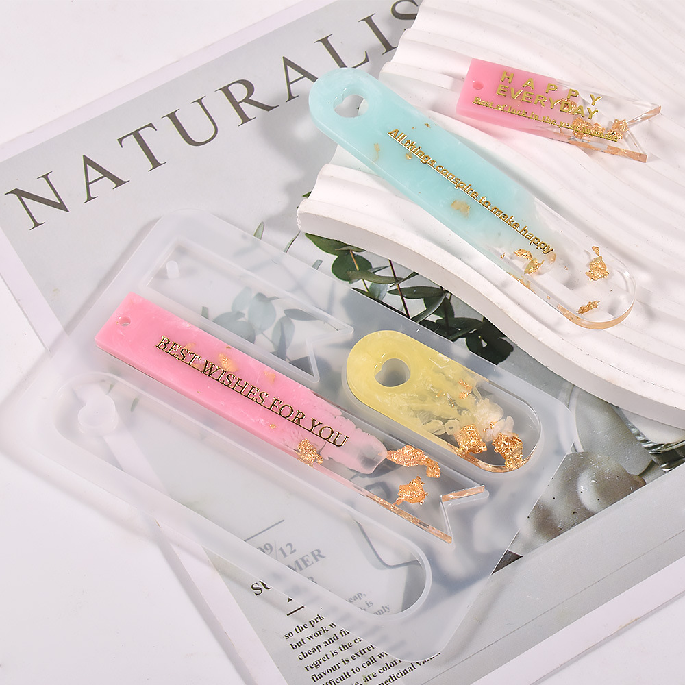 Oval Bookmark Silicone Mold He - Resin Art Guide Book incelemesi ve fiyatı