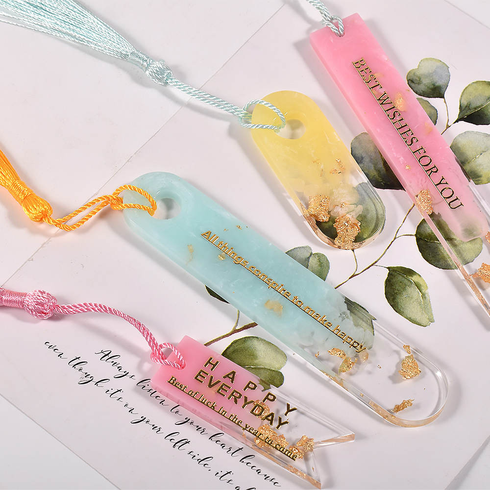 Oval Bookmark Silicone Mold He - Resin Art Guide Book incelemesi ve fiyatı