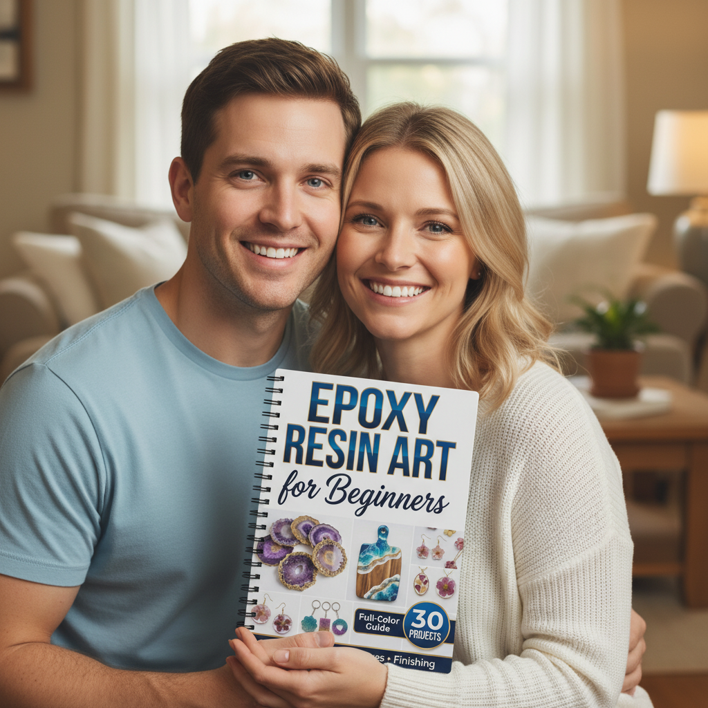 Epoxy Resin Art Book Guide Lea - Resin Art Guide Book incelemesi ve fiyatı