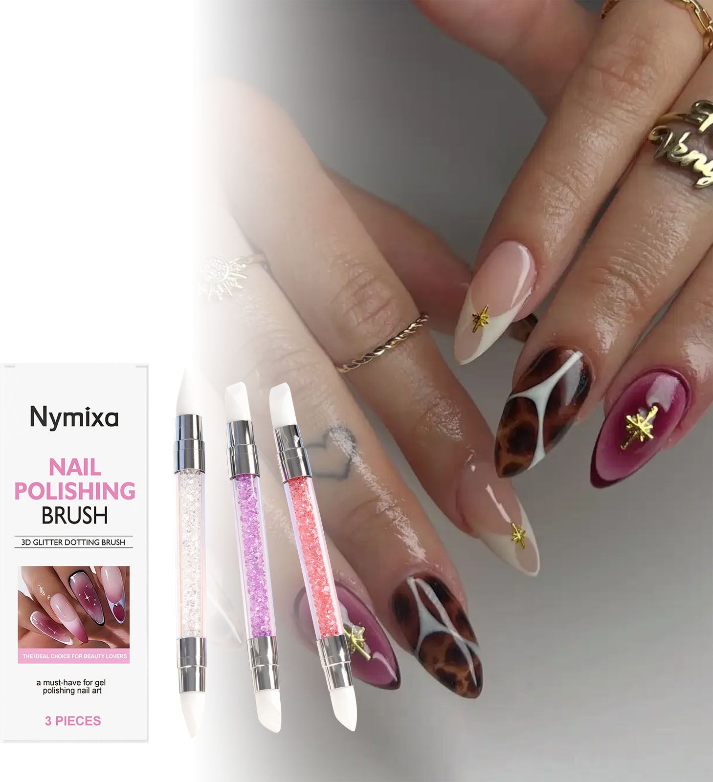 Nymixa 3 PCS Dual Head Silicon - Resin Art Gel incelemesi ve fiyatı
