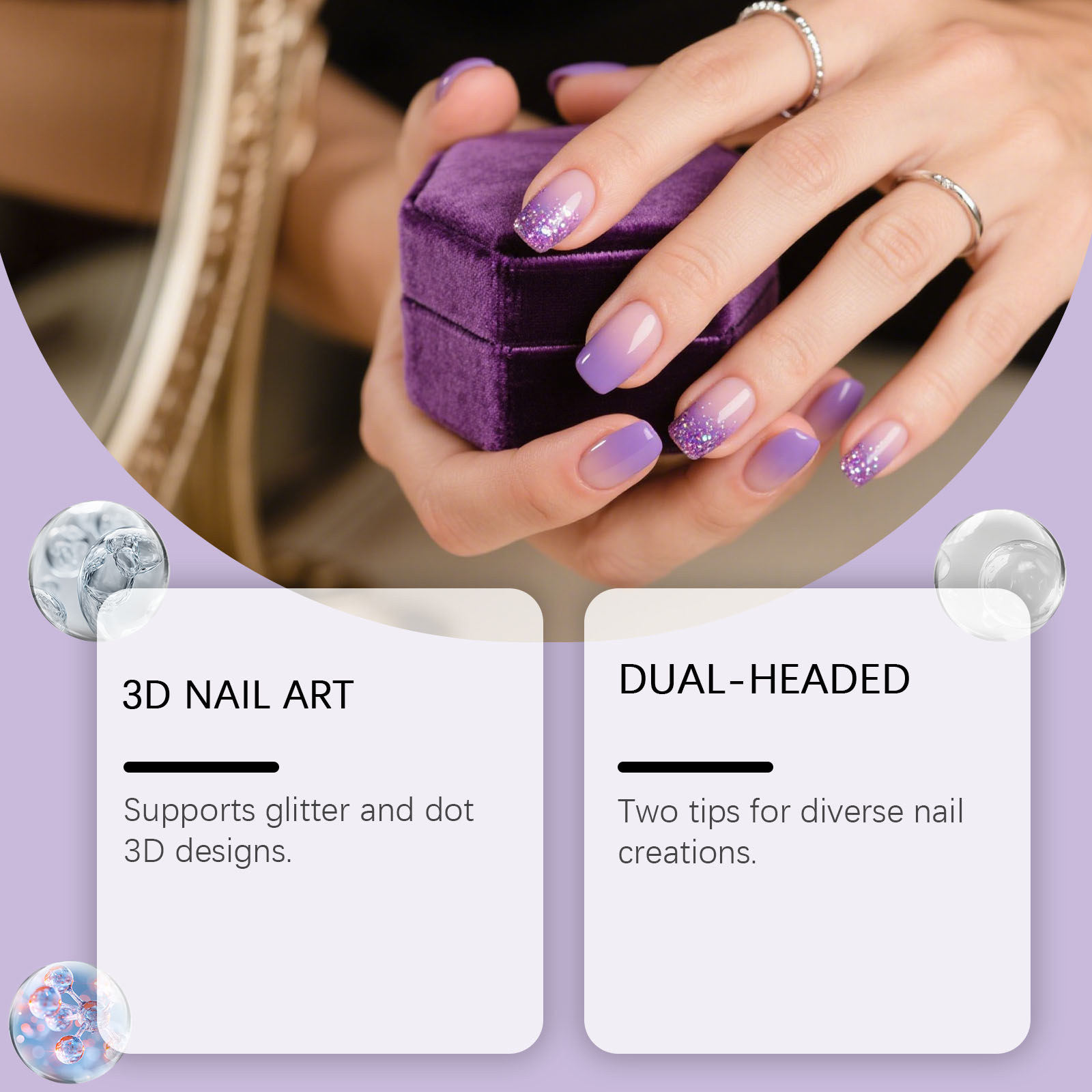 Nymixa 3 PCS Dual Head Silicon - Resin Art Gel incelemesi ve fiyatı