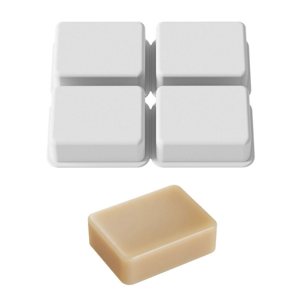 4 Cavity Rectangle Soap Mold H - Resin Art Cube incelemesi ve fiyatı