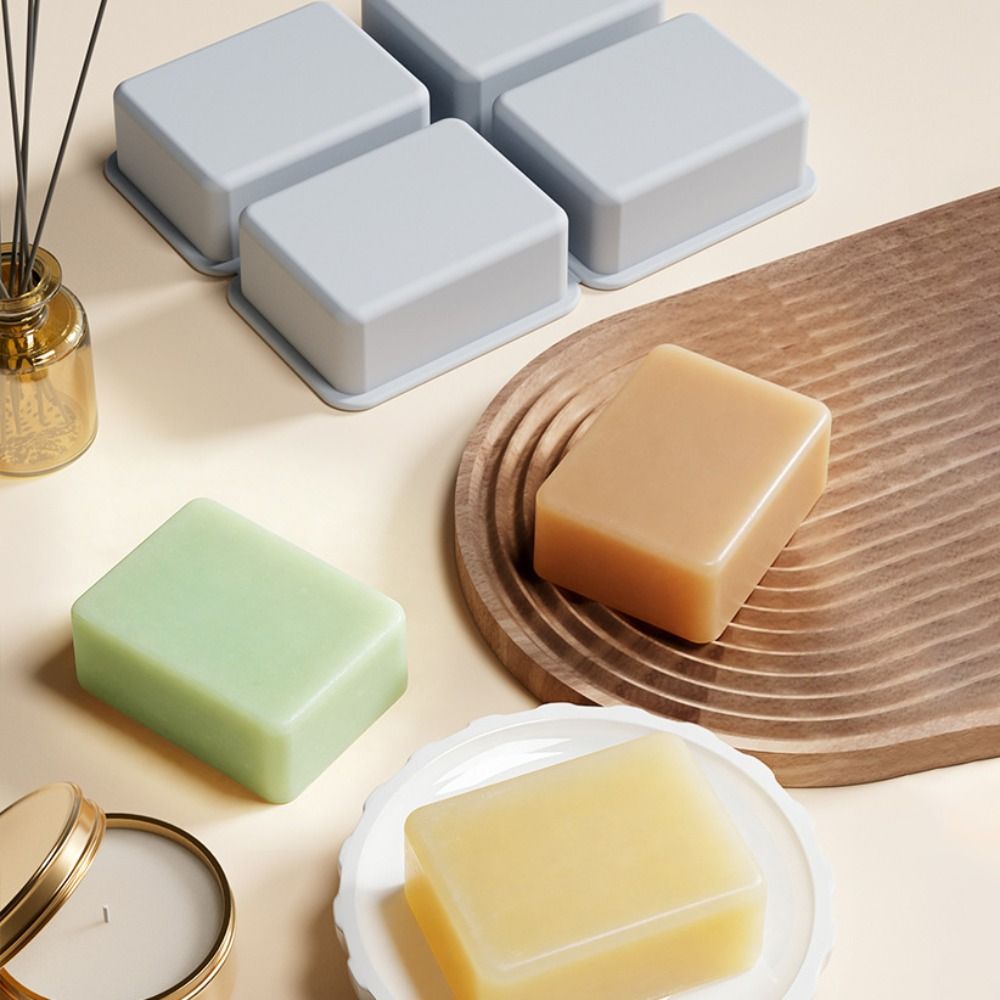 4 Cavity Rectangle Soap Mold H - Resin Art Cube incelemesi ve fiyatı