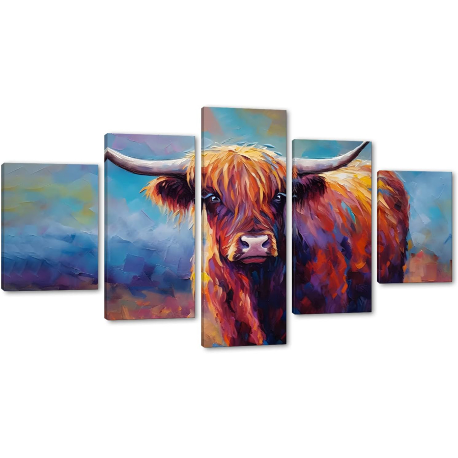 5 Highland Cow Images diamond  - Resin Art Images incelemesi ve fiyatı