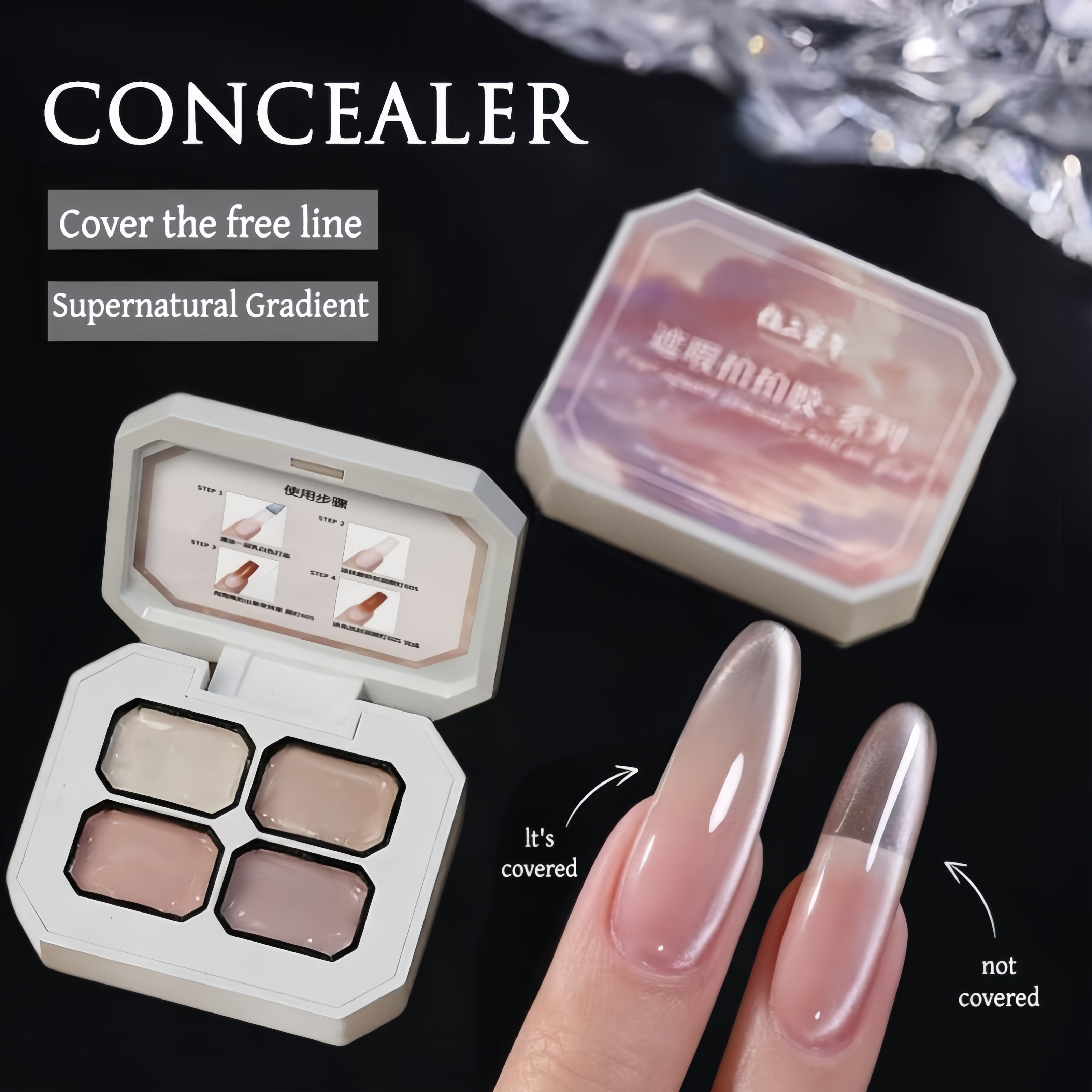 4 Colors Gradient pink ，nude P - Resin Art Gel incelemesi ve fiyatı