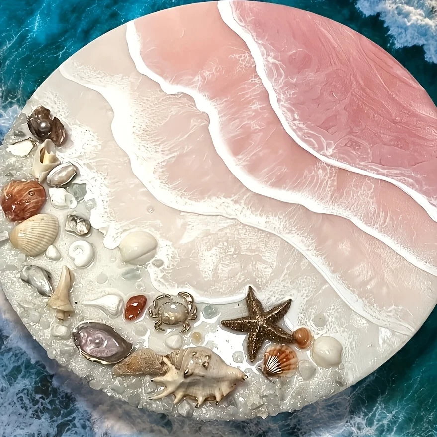 DIY Resin Round Table Silicone - Resin Art Gel incelemesi ve fiyatı