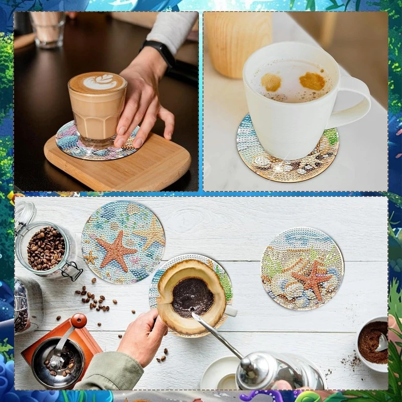 8 pieces of diamond art painti - Resin Art Ocean incelemesi ve fiyatı